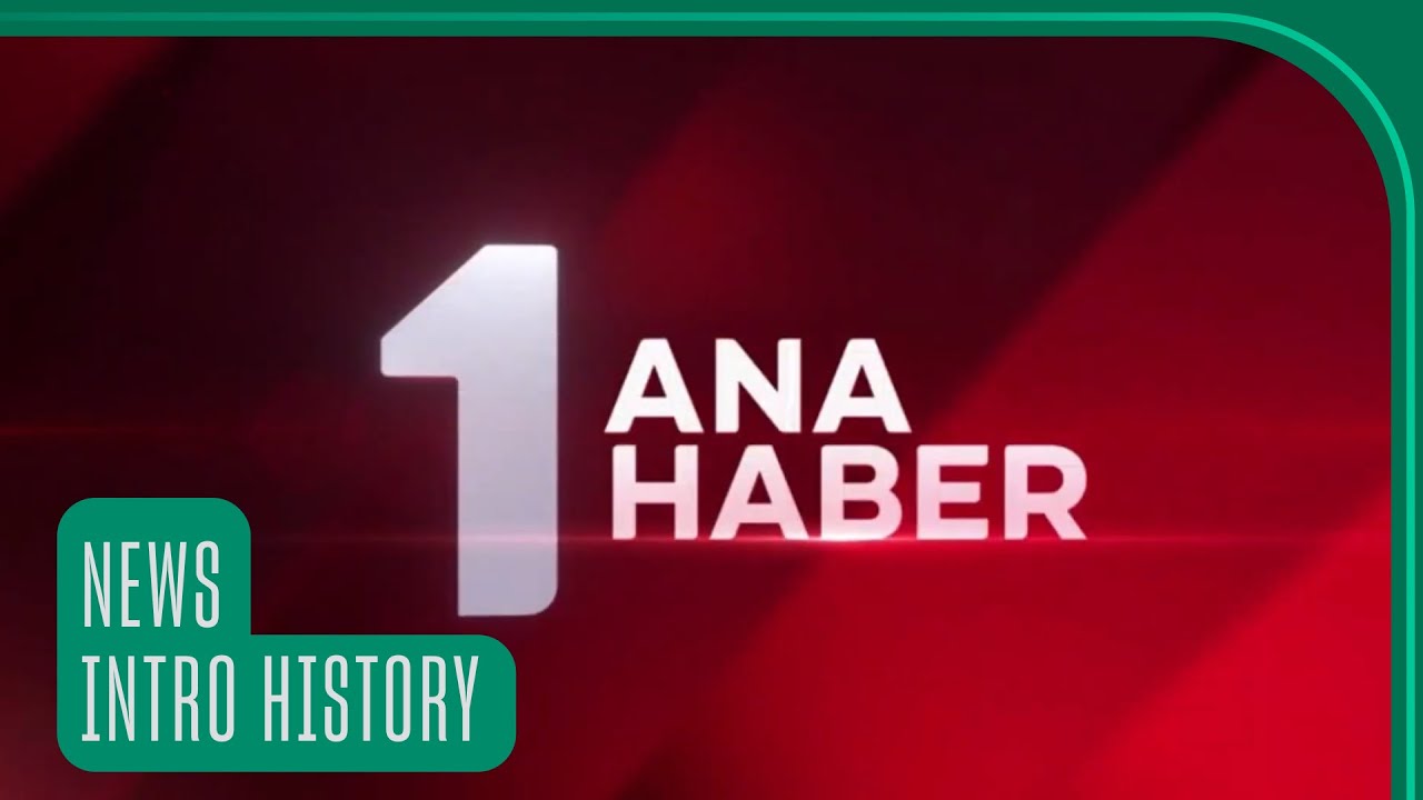 [🇹🇷] History of TRT 1 Ana Haber intros since 1968