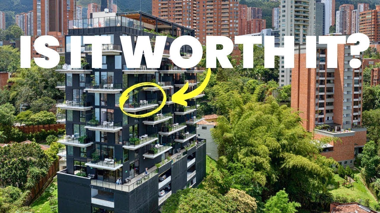 😱 How much for THIS Luxury Apartment in Medellín, Colombia?!