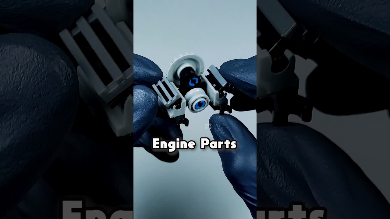 🔥 How to Build Car Engine MOC? 【FAKE】LEGO CITY Garage Equipment Speed Champion Pit Set 乐高 ЛЕГО 레고 レゴ