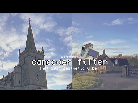 ୨♡୧ how to edit videos like vintage camcorder | vintage capcut filter | aesthetic | dreamyesthetic ♡