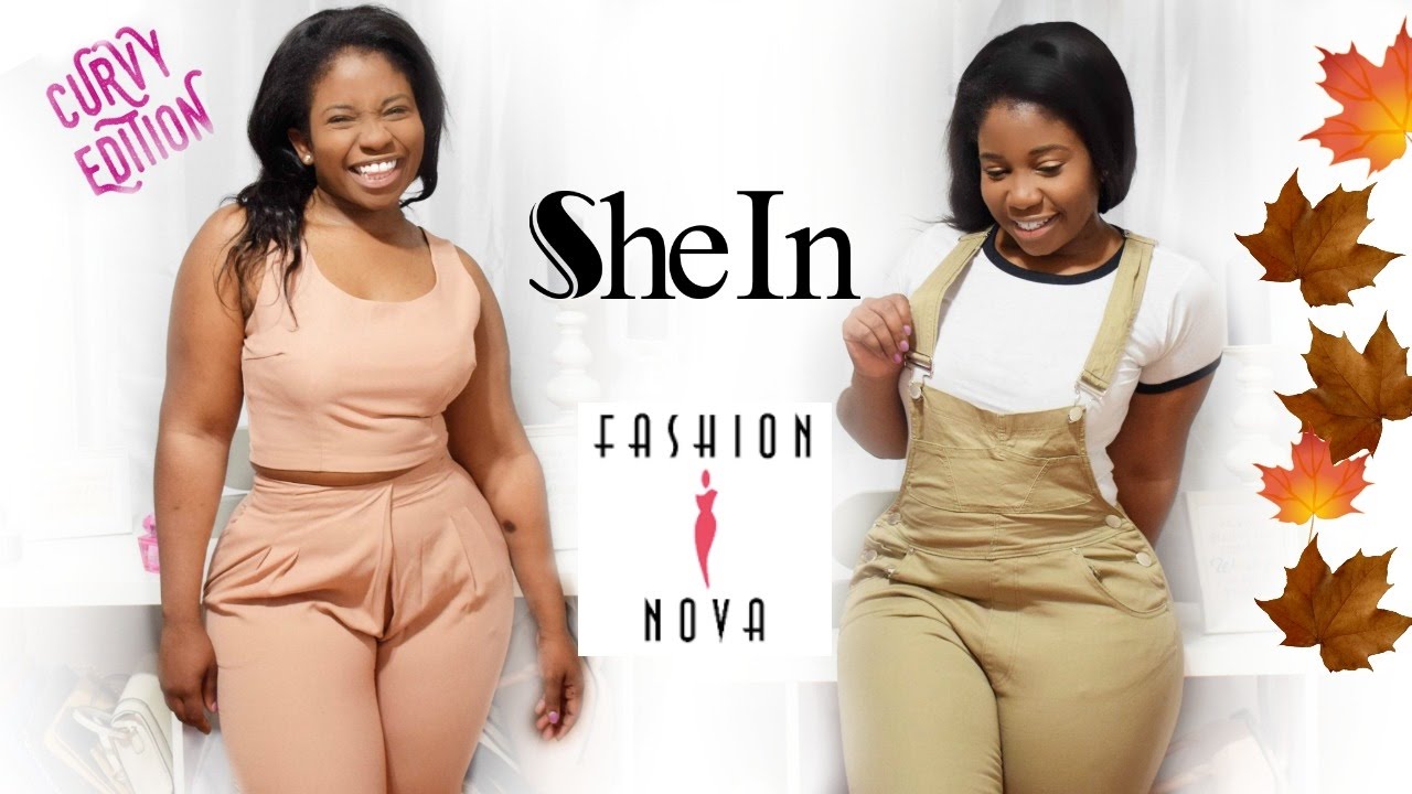 ➣ Huge Curvy/Plus-size Try-On Haul - FASHION NOVA , SHEIN AND NIKE | Canada