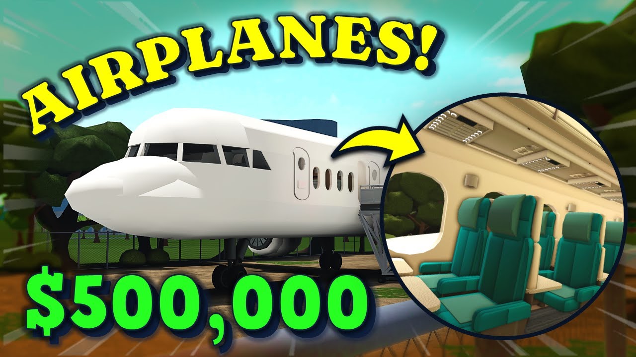 ✈️ I Built a COMMERCIAL PLANE for 500k | Bloxburg