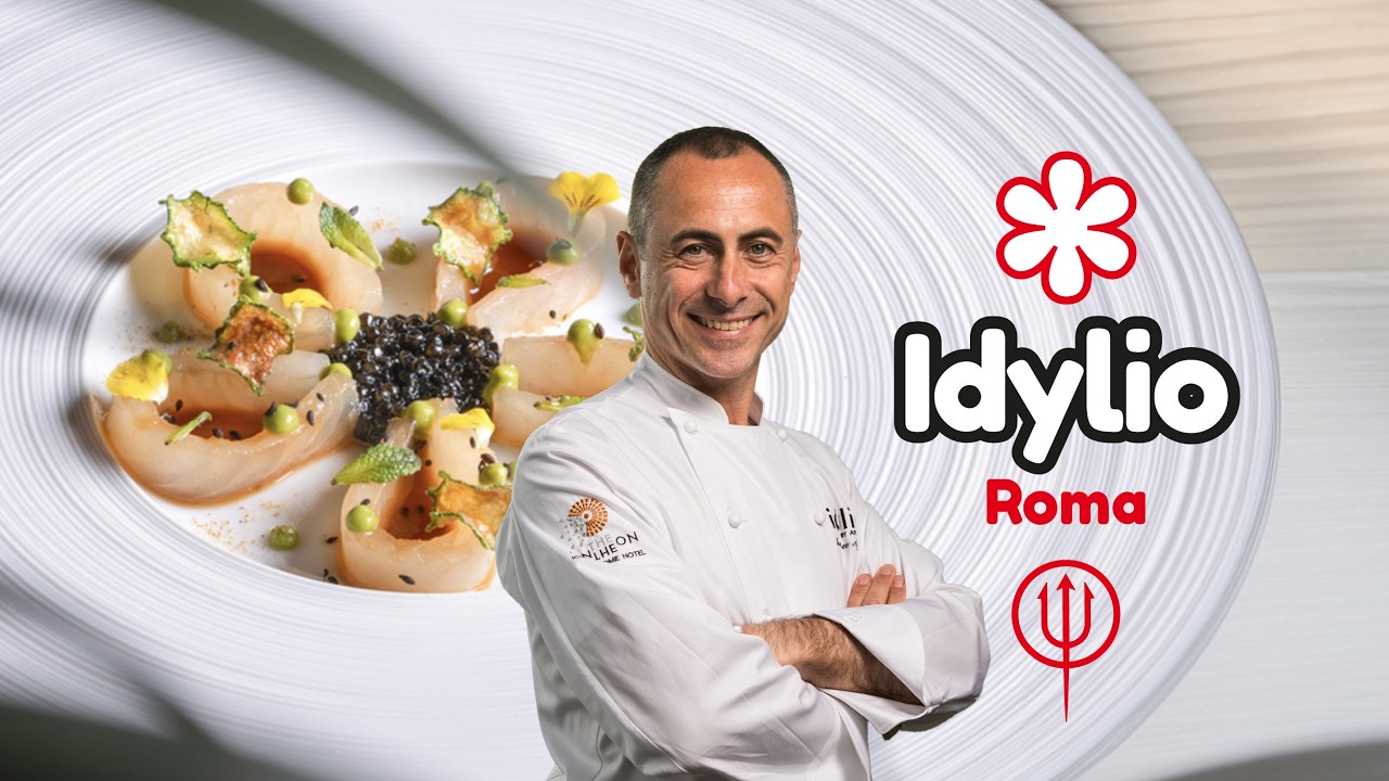 ⭐️ IDYLIO 1 Michelin Star - THEY TOOK AWAY THE SALT at lunch in a Michelin-starred restaurant in ...