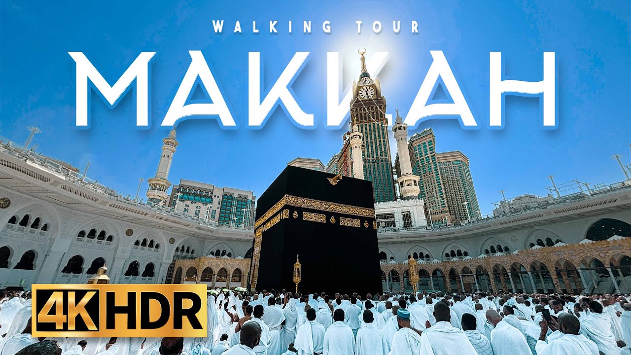 🇸🇦 Immersive Makkah Walking Tour as a Muslim - 4K 60FPS HDR with CAPTIONS