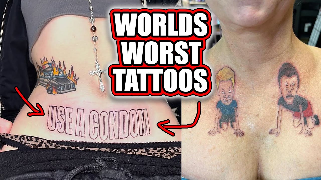 🟥 Is this a RED FLAG? 🟥 - Worlds Worst Tattoos! # 220