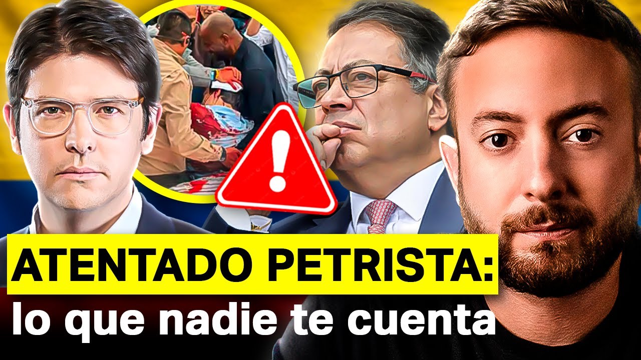 🚨 Izquierdista INTENTA AS3SINAR a Miguel Uribe | Agustín Laje