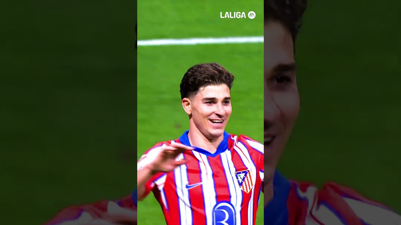 ⚽ Julián Alvarez's goal 🆚 Rayo (📆 24/25)