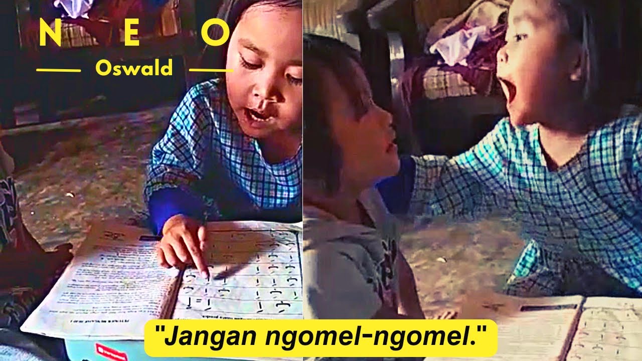 𝙑𝙄𝙍𝘼𝙇! Kakak Ajarin Adeknya Ngaji Sampai Frustasi Malah Dinasehatin