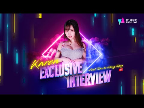 楪カレン Karen Yuzuriha's exclusive interview on the first visit to Hong Kong （Mandarin subtitles）