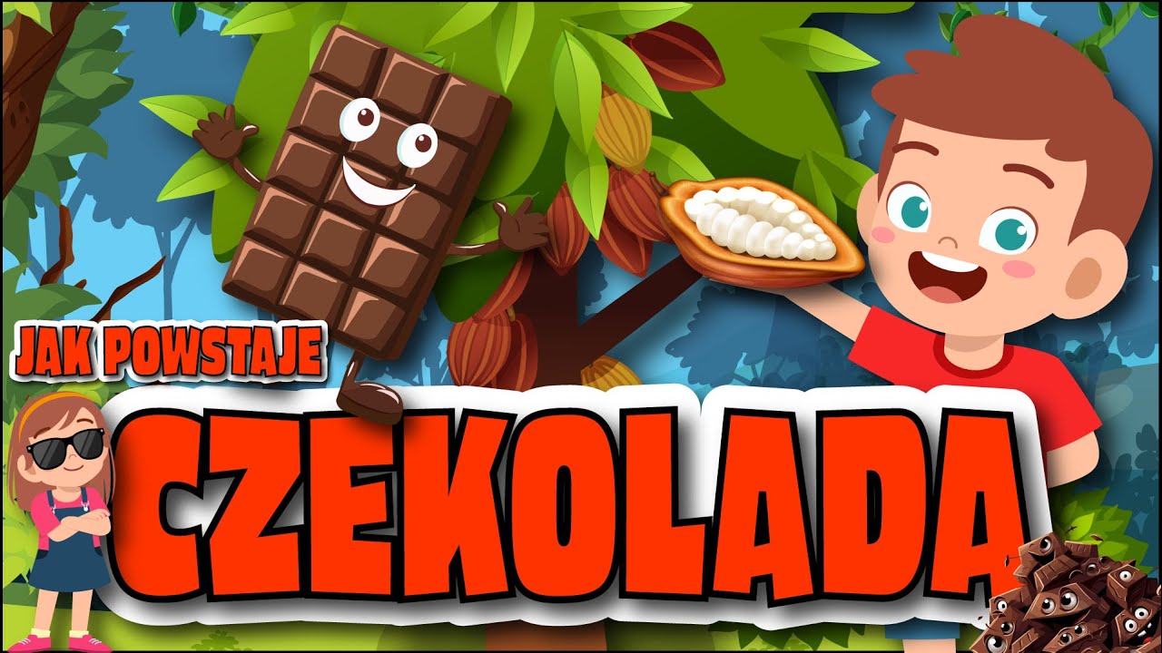 🍫🤎 Karolek i CZEKOLADA bajka dla dzieci🍫🤎 jak powstaje czekolada 🍫🤎