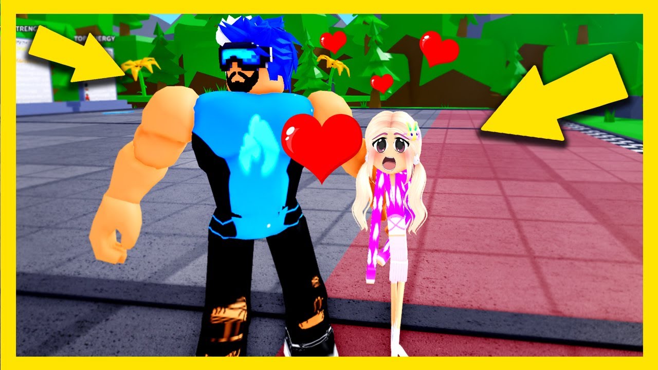 😍 KASLI ÇOCUK VE İNCE ZAYIF KIZ 😂 ROBLOX SÜPER GÜÇLÜ SİMÜLATÖR | KÜBRA NİSA HAN KANAL