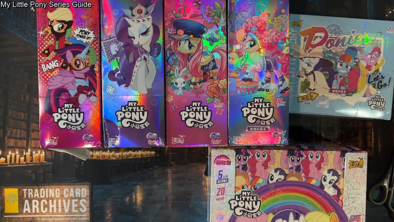 🌈🐴 #kayou My Little Pony #animecards Collector's Guide: Friendship is Magic! ⚡️🎠