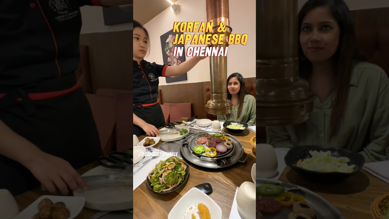 📍 Kims bbq, Kotturpuram #korean #japanesefood #koreanfood #bbq #chennai