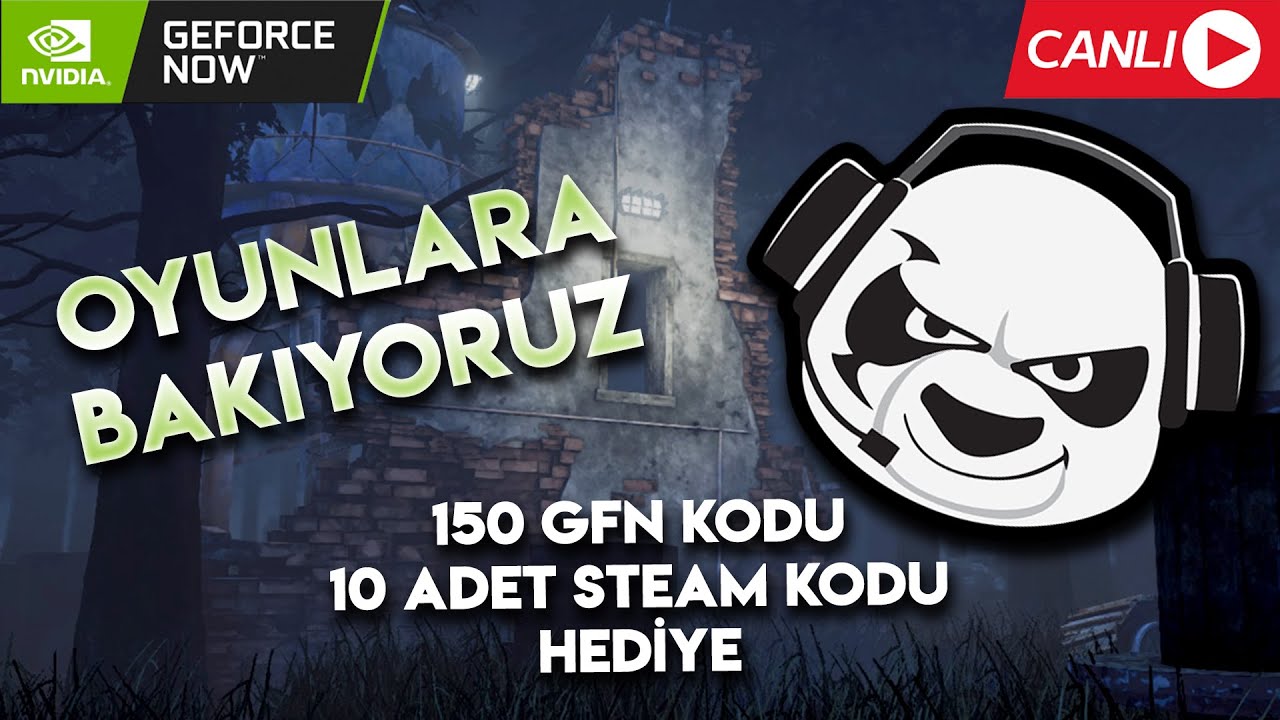 🔴 KODLARI ALAN GELSİN, BİRLİKTE OYUNLARA BAKIYORUZ #geforcenow