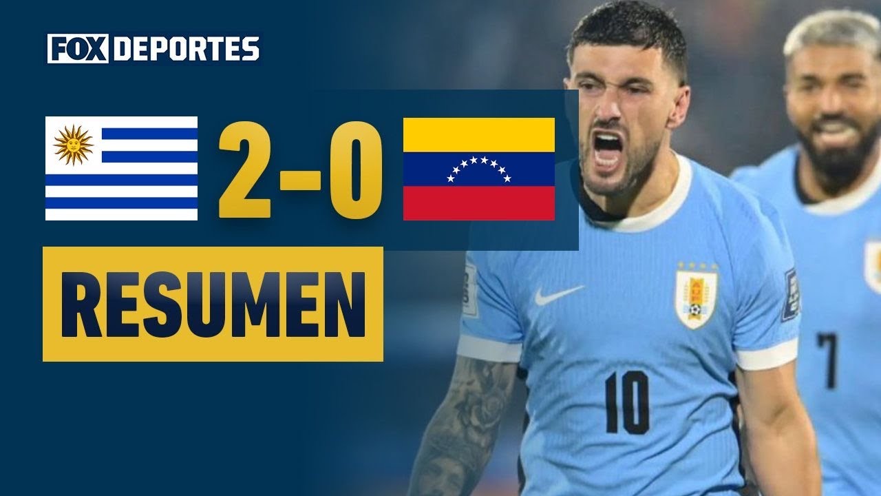 😎🙌 LA 'CELESTE' SE LEVANTA | Uruguay 2-0 Venezuela | HIGHLIGHTS | Eliminatorias CONMEBOL