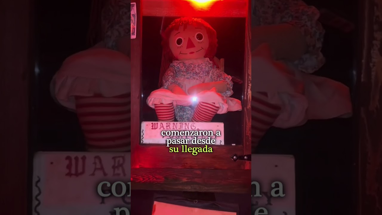 🟢👻 ¿La maldición de Annabelle en Nueva Orleans?, cosas extrañas pasaron a su llegada.