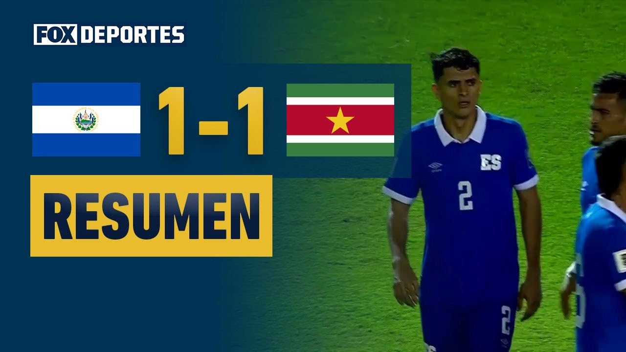 🇸🇻💥 LA 'SELECTA' SE COMPLICÓ | El Salvador 1-1 Surinam | HIGHLIGHTS | Eliminatorias CONCACAF