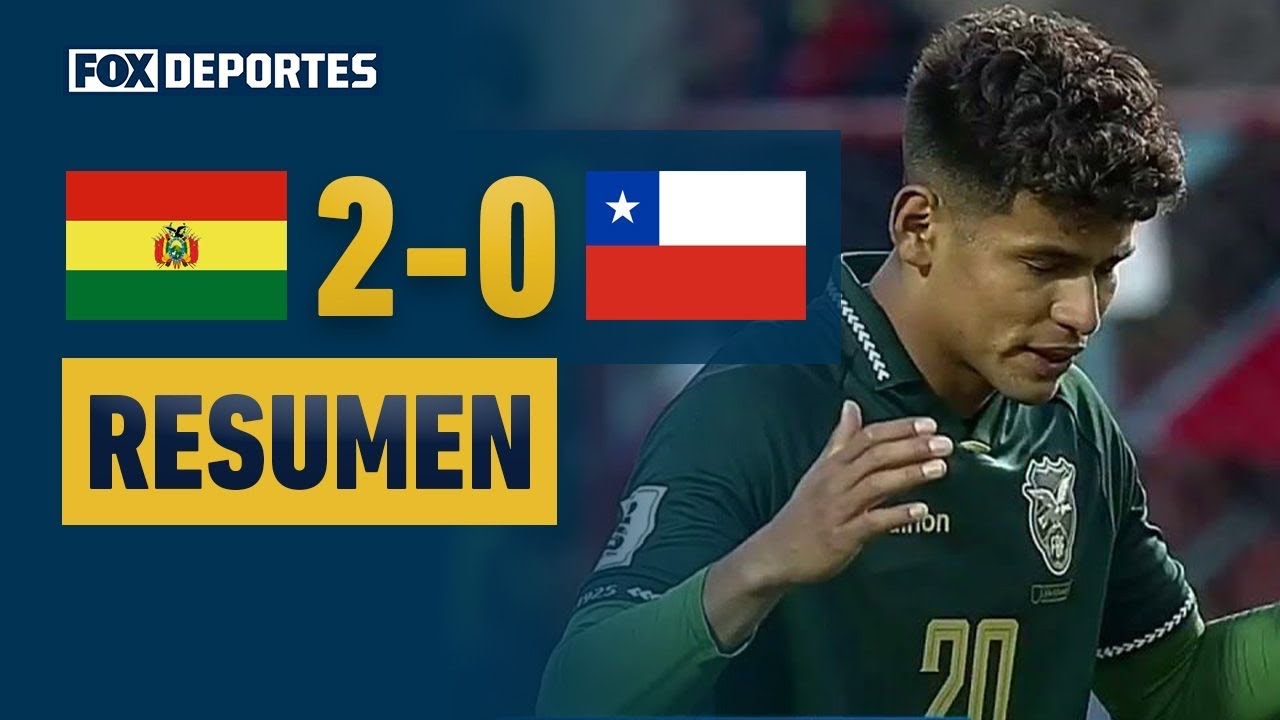 👋💥 LA 'VERDE' ELIMINA A LA 'ROJA' | Bolivia 2-0 Chile | HIGHLIGHTS | Eliminatorias CONMEBOL