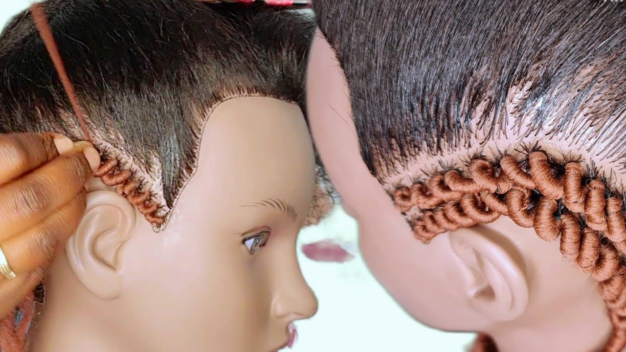 🔥 Learn how to do coiled conrows/ Spirals / Majongoo/ spring lines @JOYCEARTS-p2p