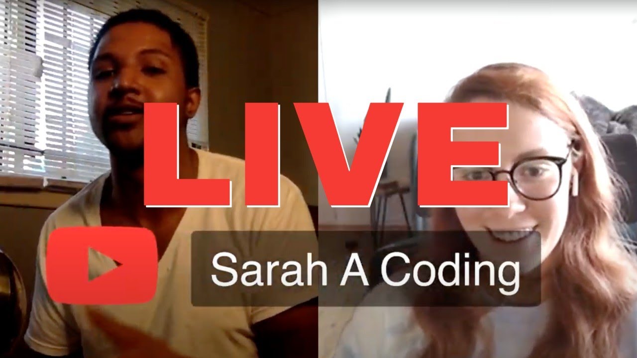 🔴 Life After Coding Bootcamp feat Youtuber Sarah Amann