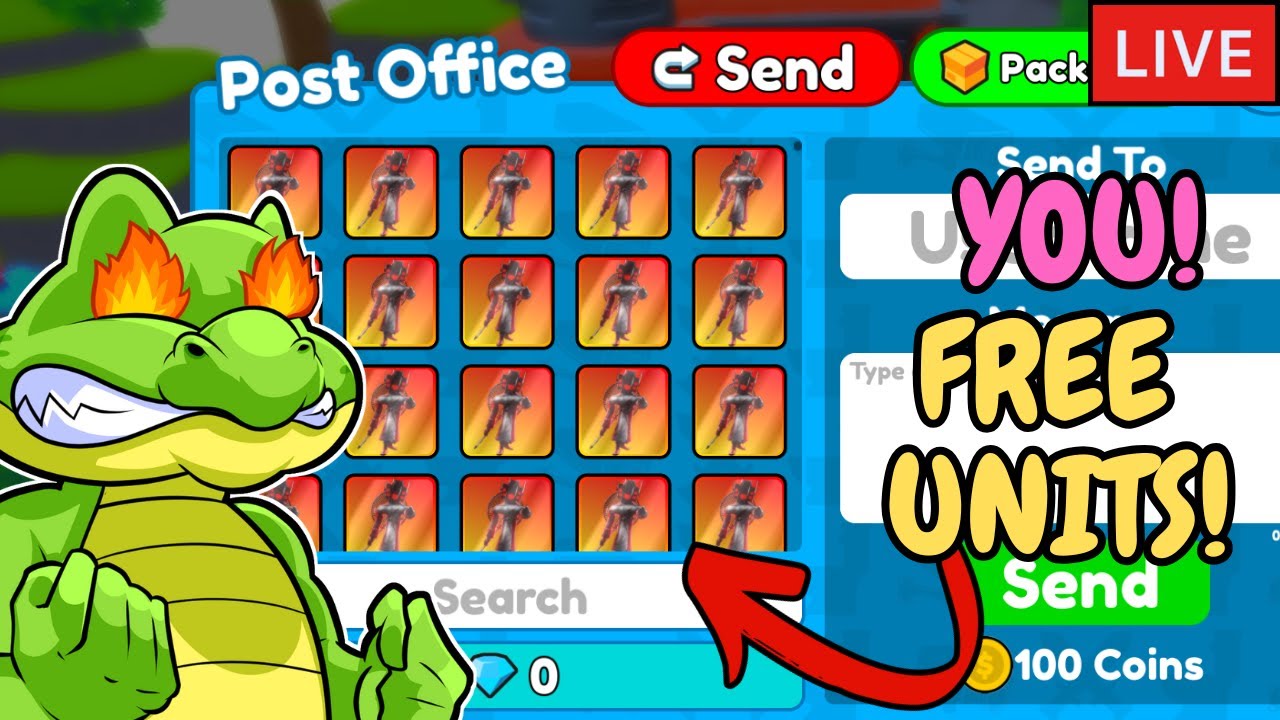 🔴 LIVE | GIVING AWAY FREE UNITS in Toilet Tower Defense Partner Experiments!