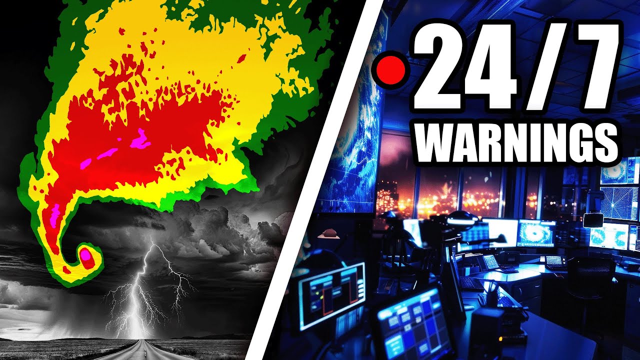 🔴 Live 24/7 National Weather Radar & Alerts, Weather Intensity Score & YallBot!