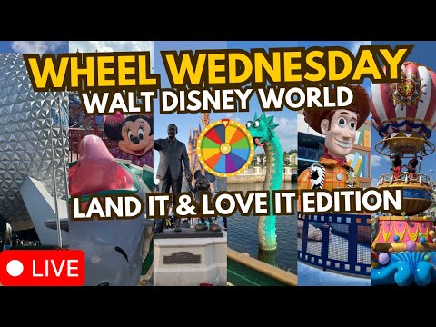 🔴 Live: Disney WheelWednesday Land it & Love it | Walt Disney World 06.18.2025