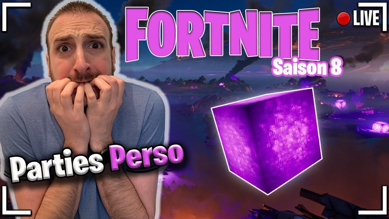 [ Live Fortnite ]  On découvre la saison 8 chapitre 2 !  ( Kévin le cube est de retour ! )