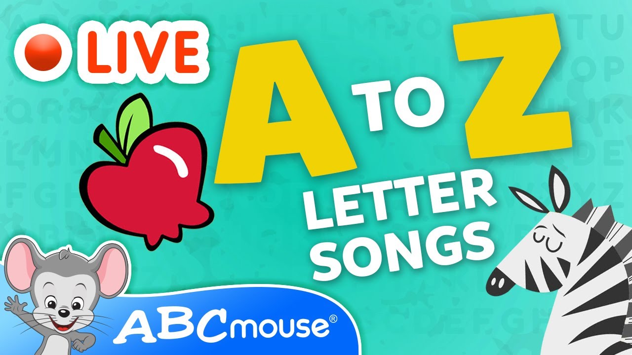 🔴 LIVE: Learn the Alphabet from 🌟 A to Z! ✨ | ABCmouse 📚 Alphabet Songs for Kids 🎶 ✨