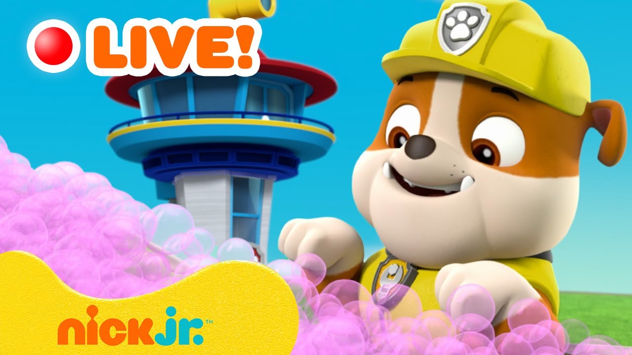 🔴 LIVE: PAW Patrol Rubble's Lookout Tower Rescues! w/ Chase, Marshall, Skye & Rocky | Rubble & Crew