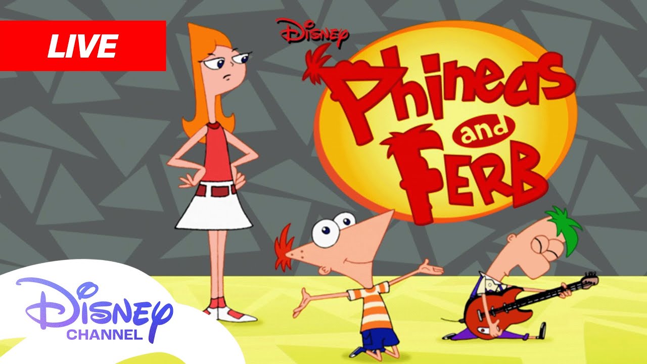 🔴 LIVE! Phineas and Ferb Season 1 Full Episodes! | @disneychannelanimation