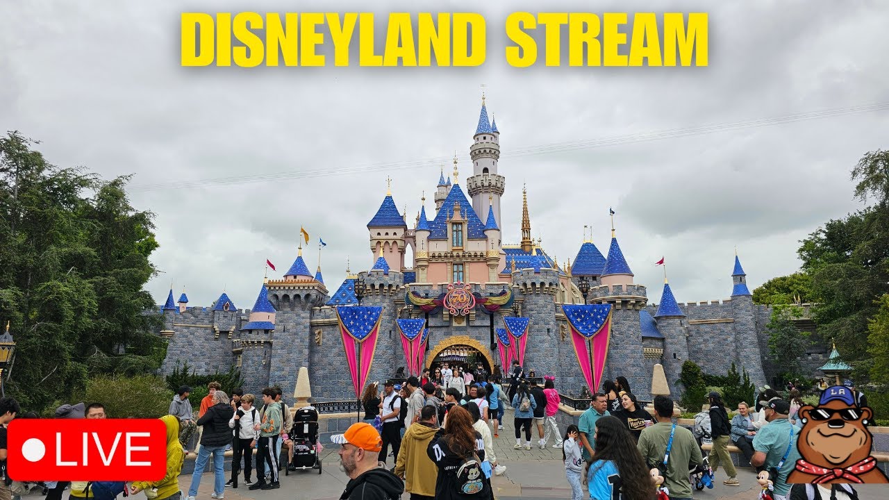 🔴 Live: Saturday Stream at Disneyland! Paint the Night, Fireworks & WoC - 06/21/25