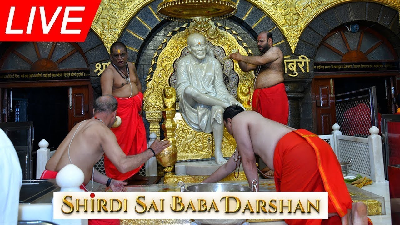 🔴 Live Shirdi Sai Baba Temple : 26 June 2025 | Shirdi Sai Baba Live Darshan
