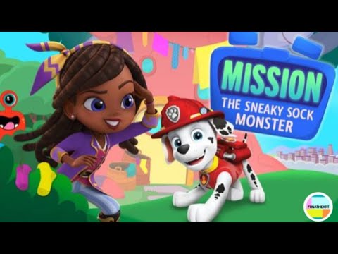 🧦 Lorelai and Marshall Return Stolen Socks From The Sock Monster! #santiagoftheseas #PAWPatrol