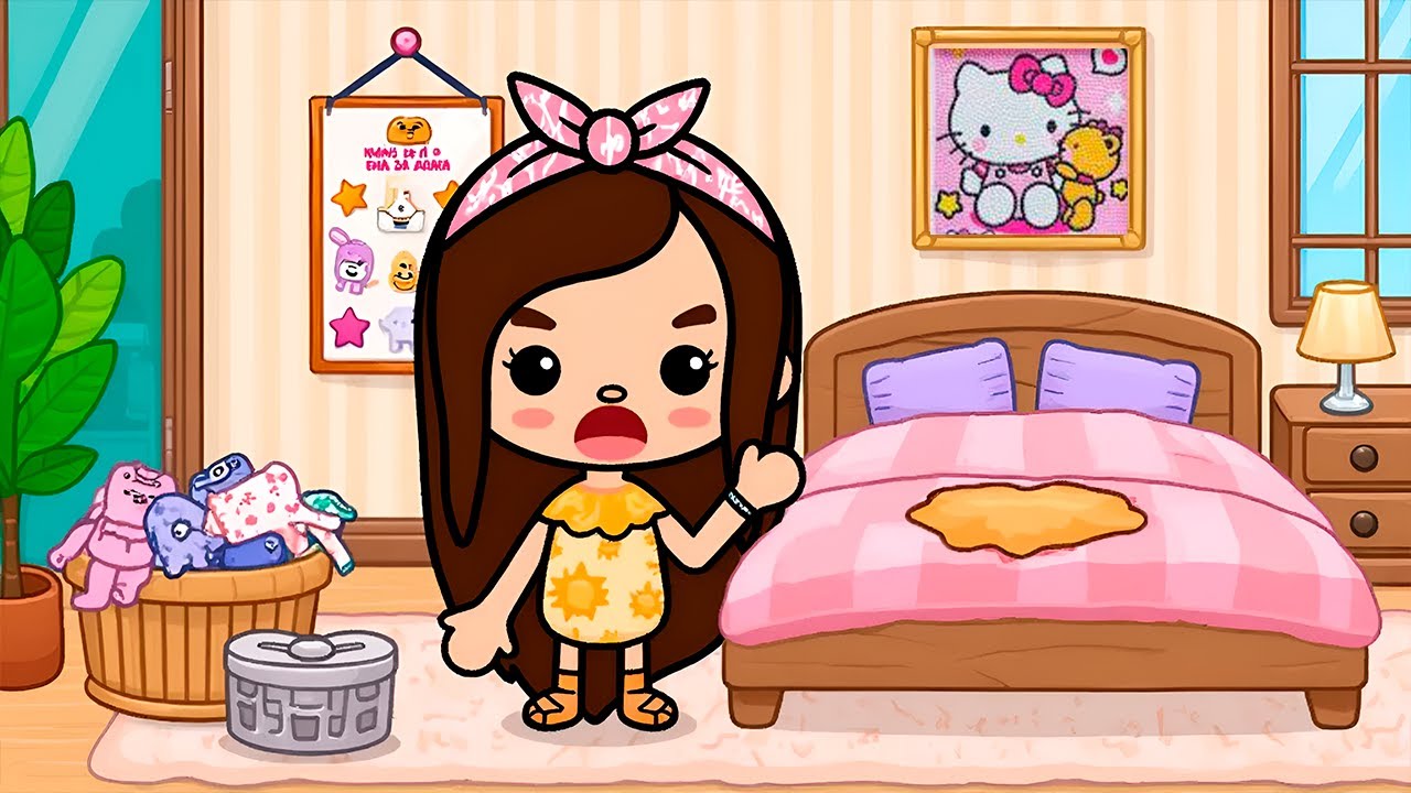 😳🚫 ¡Luna Aprende a No Hacerse Pis en la Cama! | Toca Boca Life World 🎮