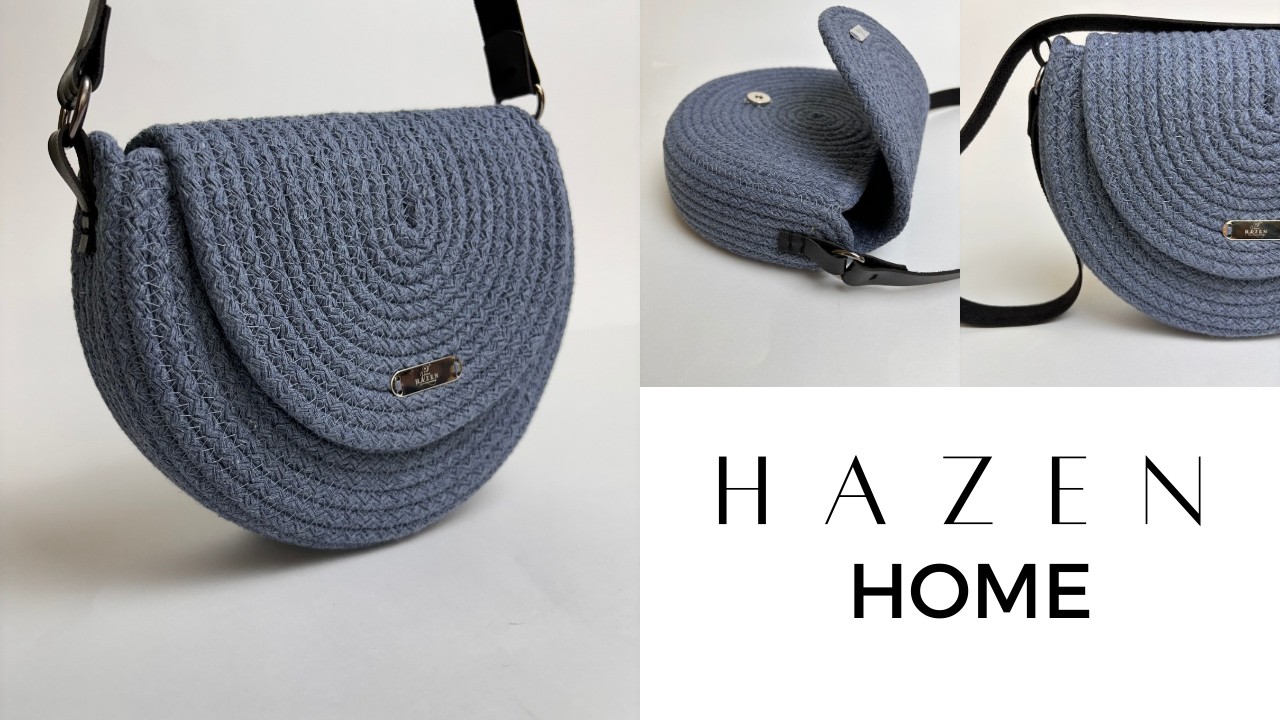 🔥 Making a Macaron Bag from 6-7 MM Cord Thread! Don't Miss This Model 🎊