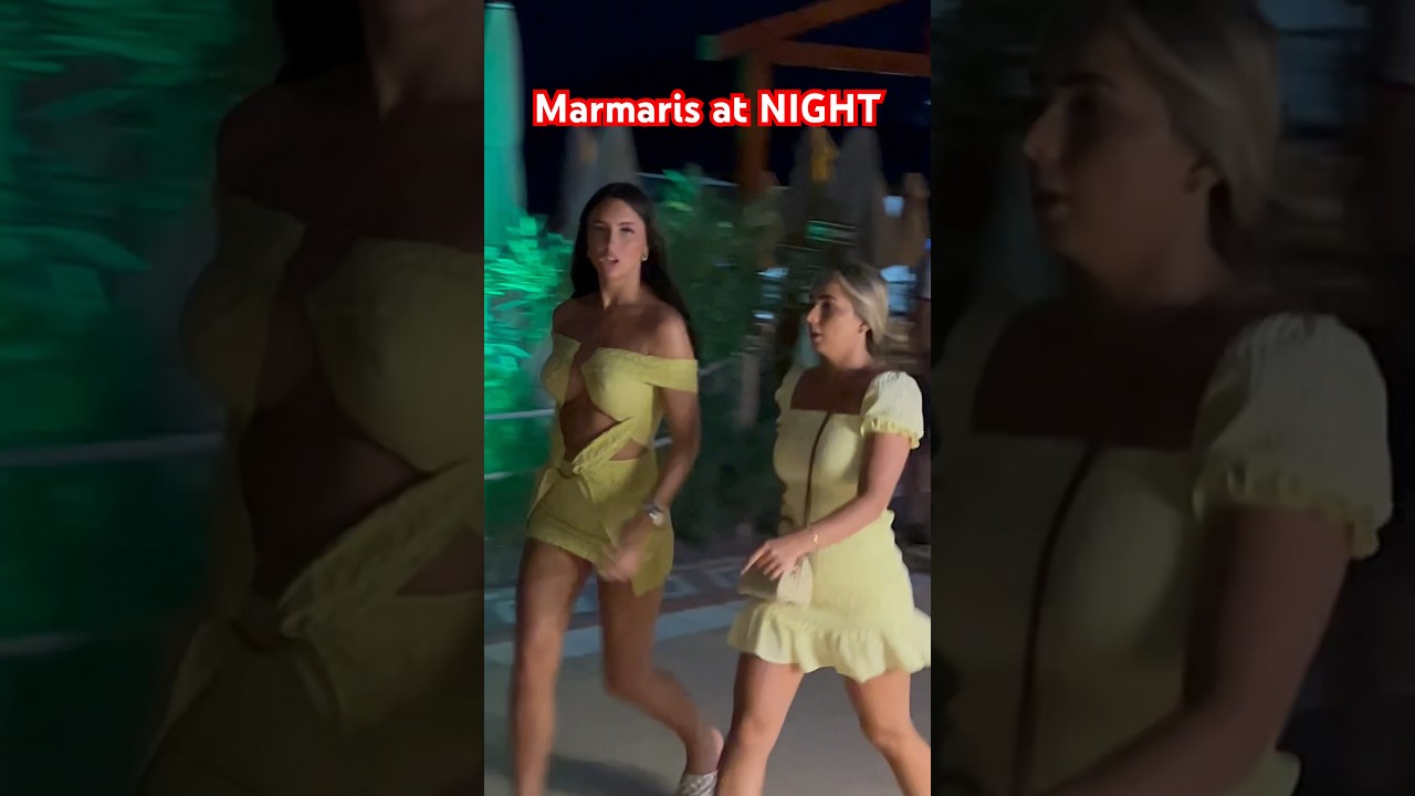 🇹🇷 Marmaris at NIGHT | Türkiye