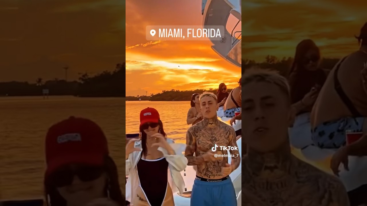 | Mel Maia e Mc Daniel em Miami 🌊 |  #melmaia #mcdaniel #funk #miamibeach #florida