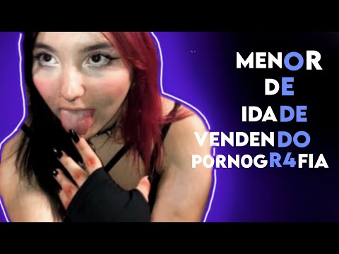 É MENOR DE IDADE E VENDE PACKS +18( Belle belinha)