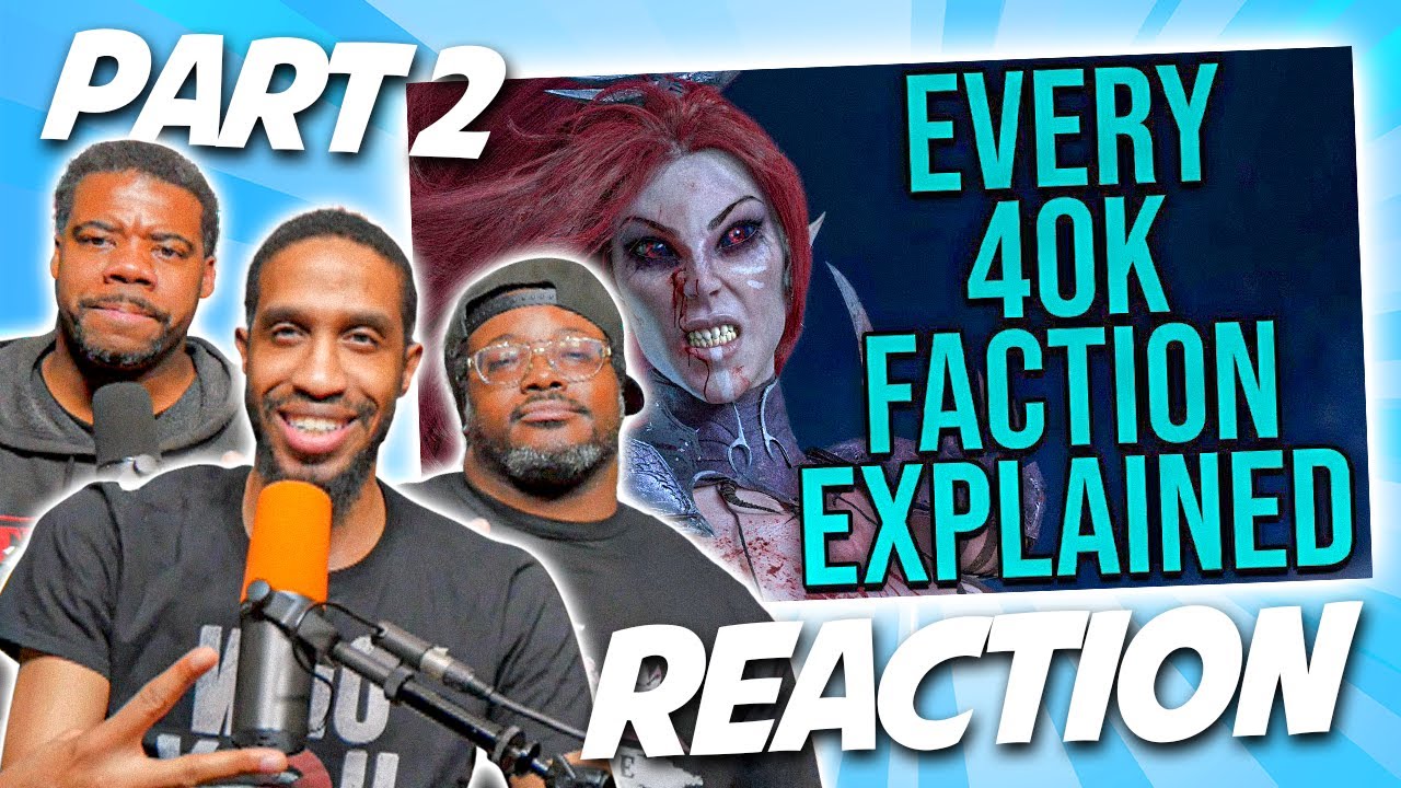 🚨 MIND-BLOWING LORE! | Every Warhammer 40K Faction Explained Part 2 | FIRST TIME REACTION! 🚨