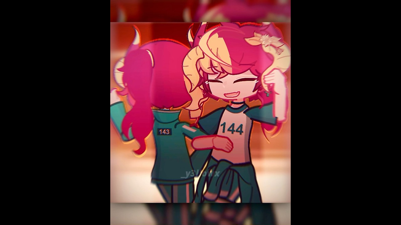 🎠【 Mingle dance :: Squid Game S2💛 | ib: Self #gacha #gl2 #squidgame #오징어게임 #animation #gachatrend