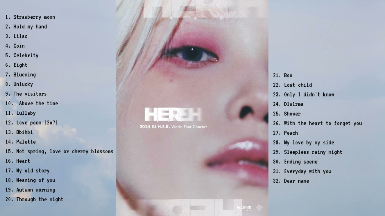 音樂 Music  – IU演唱會2024《2024 IU H E R  World Tour Concert 香港站》