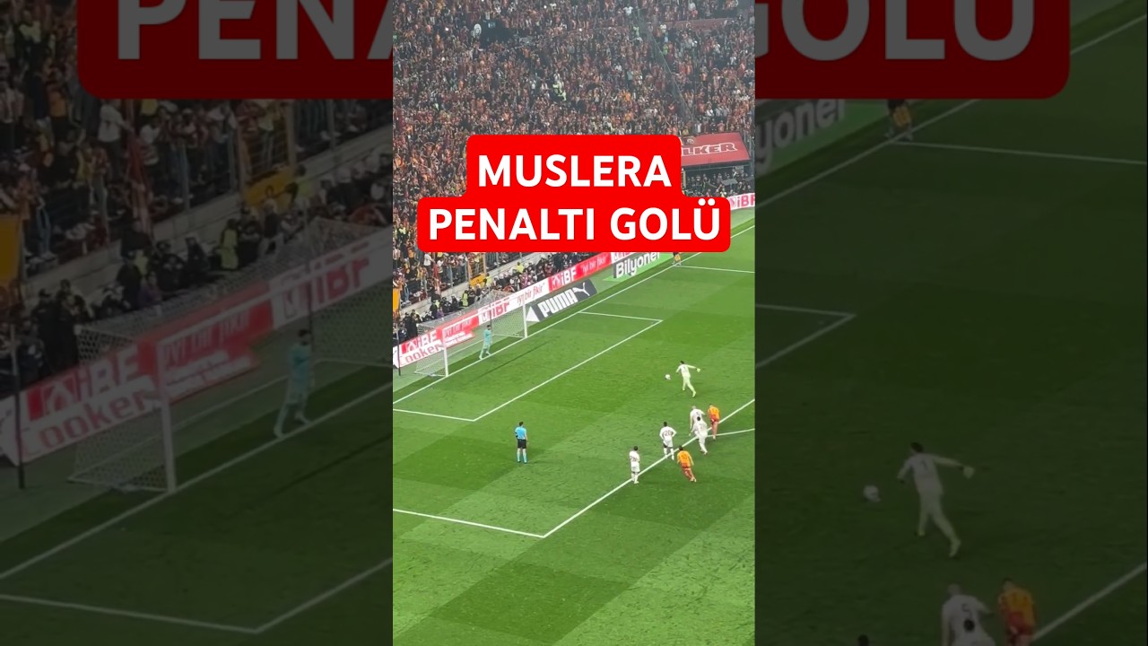 🔥 Muslera'nın Penaltı Golü #Şampiyon #Galatasaray #Muslera