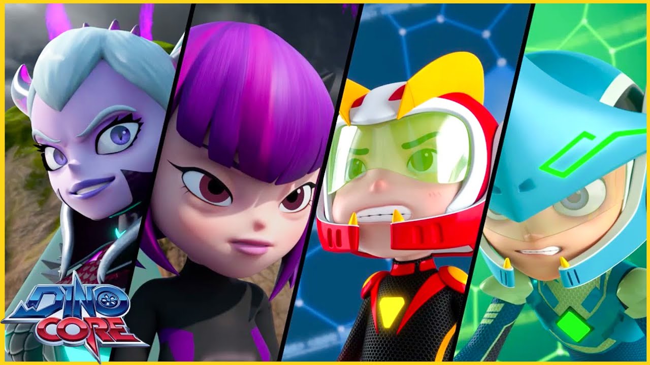 🦸 [Official] DinoCore | Dinosaur Robot Kids Stories | Heroes Cartoon🦖 Dinosaurs Fun Cartoon For Kids