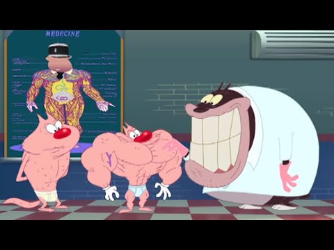 हिंदी Oggy and the Cockroaches - TO SERVE AND PROTECT (S03E38) - Hindi Cartoons for Kids