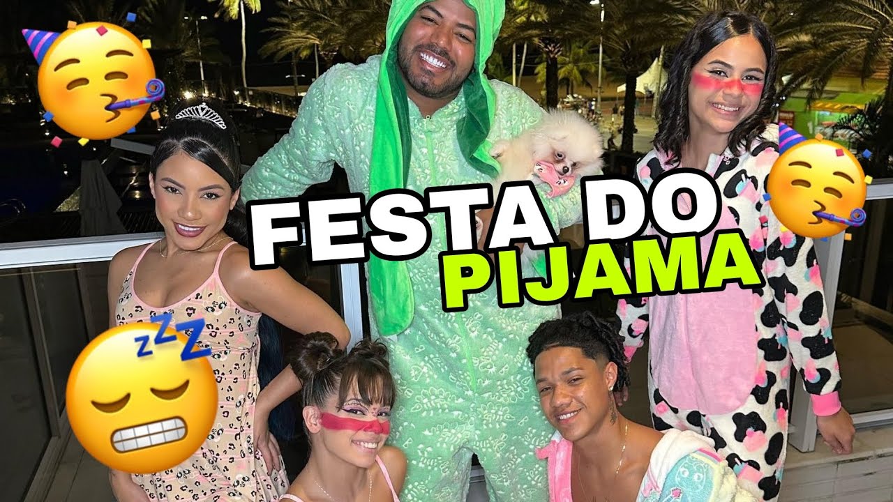 🔥 OLHA O QUE ACONTECEU! 😮FESTA DO PIJAMA DA TURMA DO HYTALO SANTOS | KAMYLINHA E ANDYN | DANNY| EURO