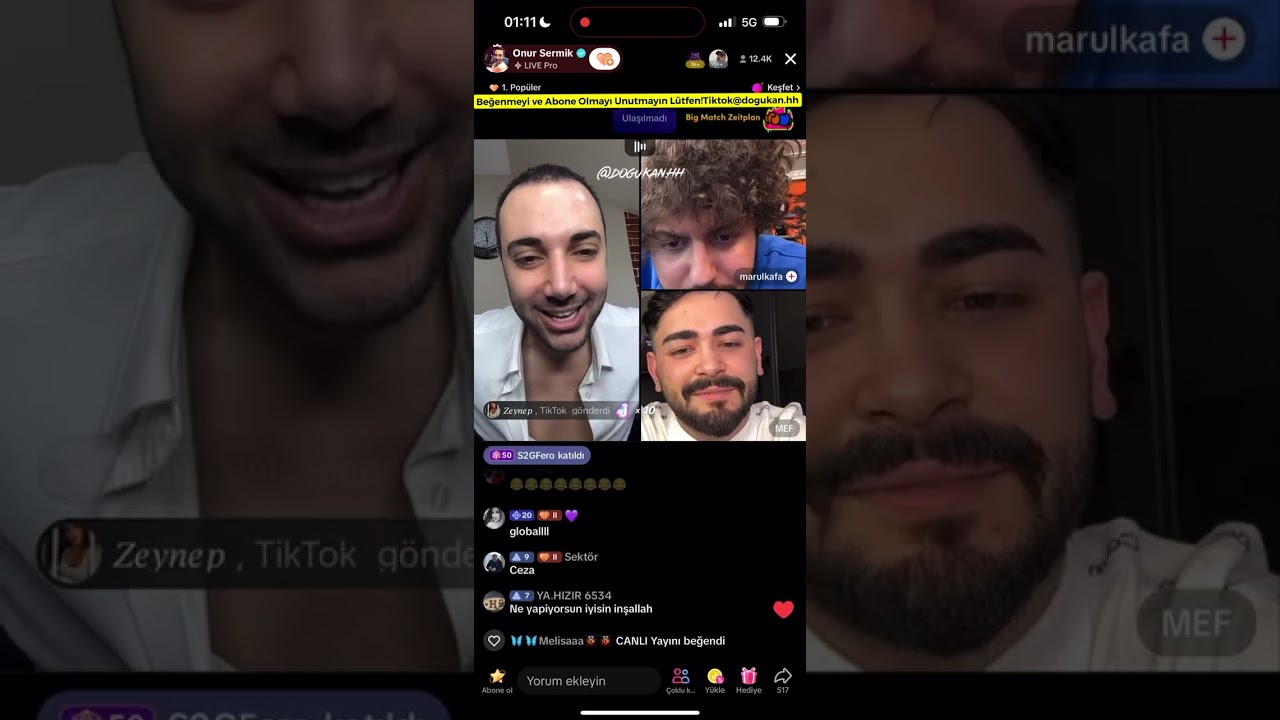 🔴 Onur Sermik 17.02.2024 (Part 3/3) Tiktok Canlı Yayın