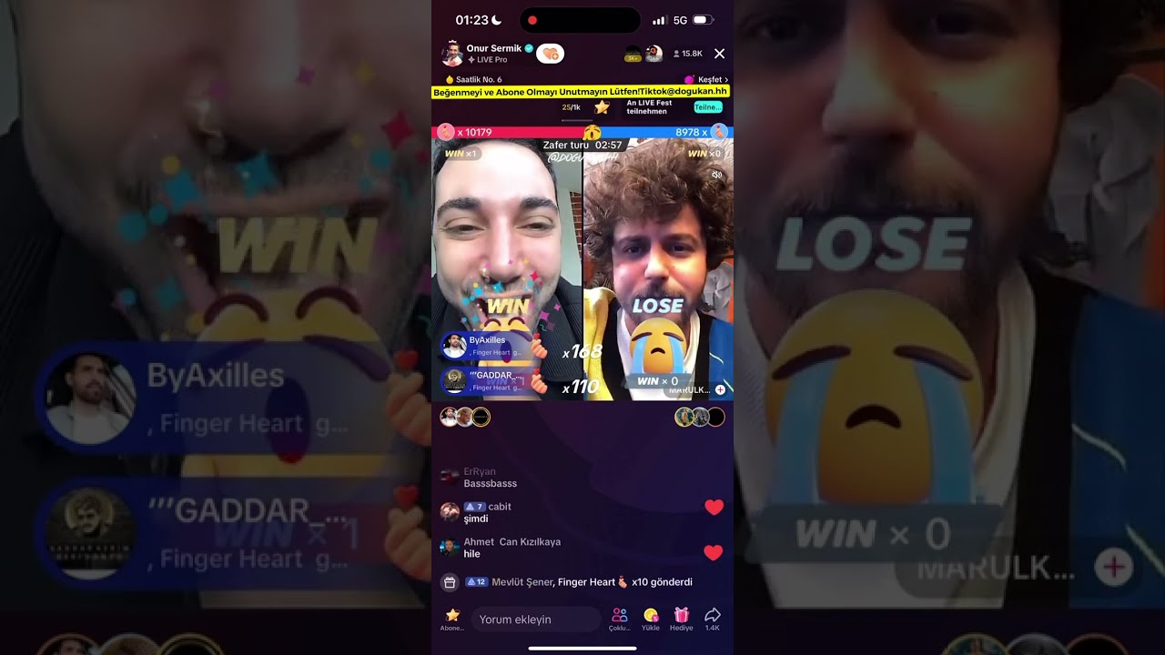 🔴 Onur Sermik 25.11.2023 (Part 3/3) Tiktok Canlı Yayın