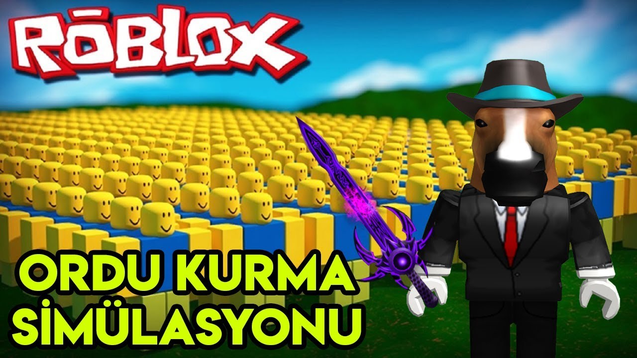 ⚔️ Ordu Kurma Simülasyonu ⚔️ | Army Control Simulator | Roblox Türkçe