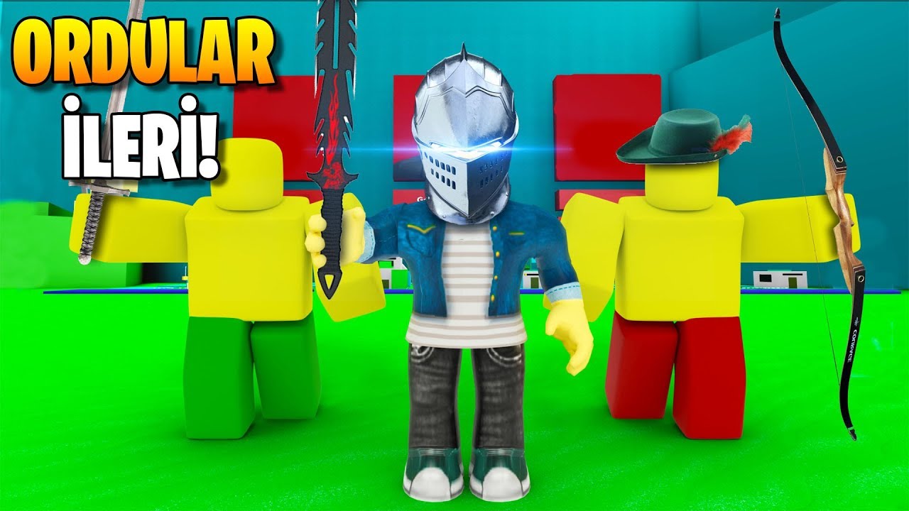 🏹 Ordumuzu Kurup Savaşıyoruz! ⚔️ | Army Control Simulator | Roblox Türkçe